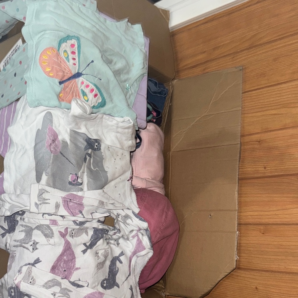 Carter's Kids Pajama Sets - Mint, White, Pink
